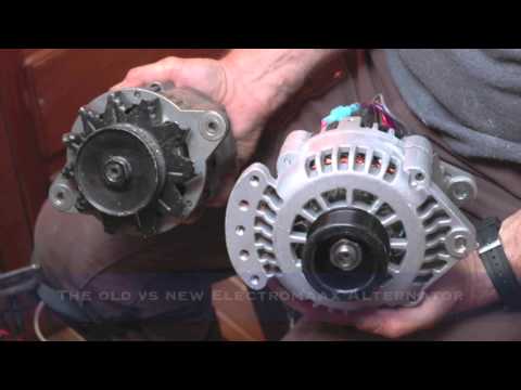 Install of ElectroMaax Marine Alternator on Yanmar Engine