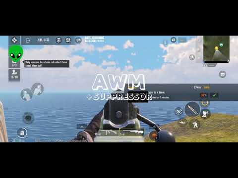 AWM with suppressor sound effect