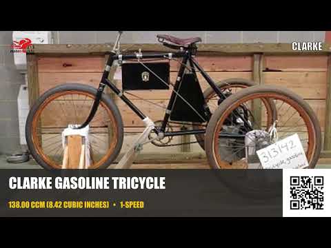Clarke Gasoline Tricycle - Video 2