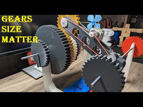 Gears SIZE MATTER | Ratio - Torque Impact on speed | Transmission Concept