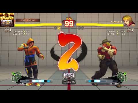 PS4 USF4 Ranked: Guy(me, Cid_Dro) vs Ken(Edibles)