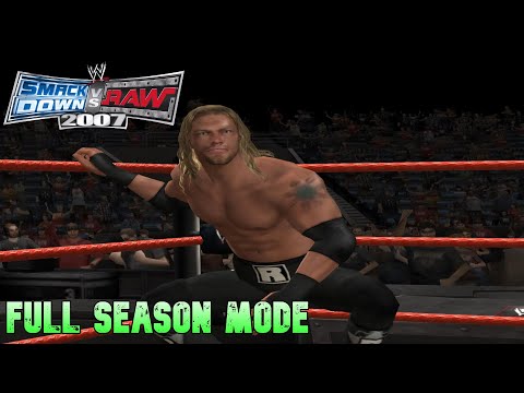 WWE SmackDown! vs. Raw 2007 - Full Season Mode w/ Edge (PS2)