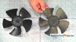 How To: Whirlpool/KitchenAid/Maytag Condenser Motor Fan Blade W10156818