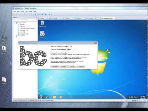 Backup Chain VMware Workstation Product  Review