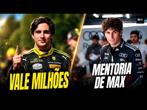🚨 O NOVO FENÔMENO BRASILEIRO NA F1 VALE MAIS QUE O PÉREZ? BORTOLETO MENTOREADO POR MAX