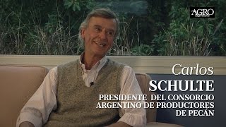 Carlos Schulte - Presidente del Consorcio Argentino de Productores de Pecán