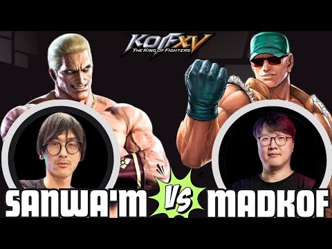 KOFXV 💥 SANWA'M 🇯🇵 VS MADKOF 🇰🇷 FT5 💥 KING OF FIGHTERS 15 💥 STEAM REPLAY 1080p 👍