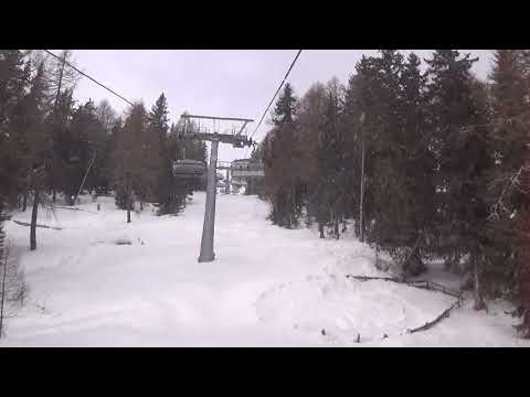 Risalita integrale seggiovia Leitner "Arndt" - Valdaora (BZ) / Sessellift / Telesilla / Stolheis