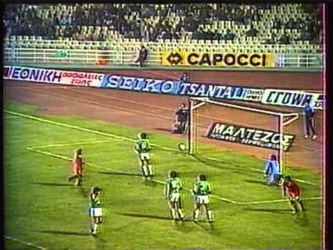 1985 April 24 Panathinaikos Greece 0 Liverpool England 1 Champions Cup