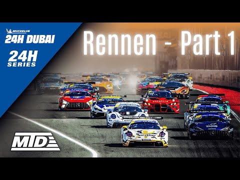 Michelin 24H Dubai 2026 | Rennen - Part 1 (Deutsch)