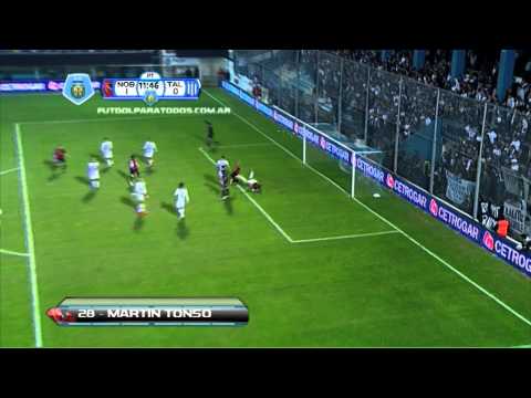 Gol Tonso. Newell's 1-0 Talleres. Copa Argentina. 16avos. de final. Fútbol Para Todos.