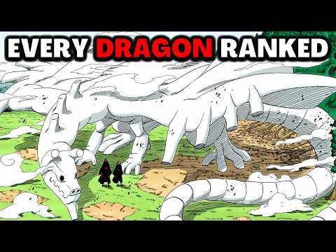 The 13 Dragon Jutsu In Naruto - Ranked From Weakest To Strongest