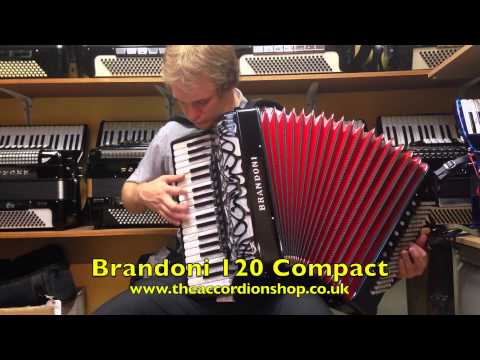 Brandoni 120 Bass Compact Accordion