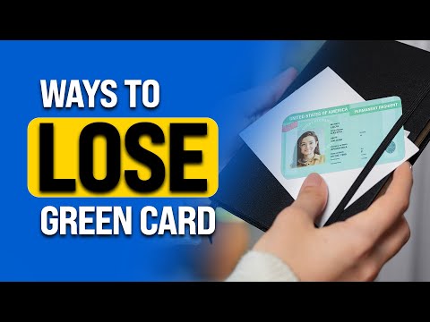 🚨 3 Easy Ways to LOSE Your Green Card in 2025 🚨