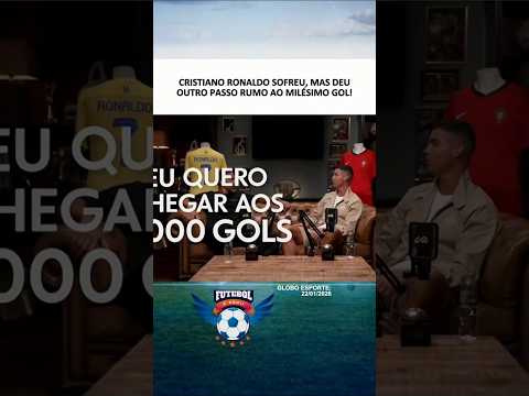 GLOBO ESPORTE | cristiano Ronaldo sofreu, mas deu outro passo rumo ao milésimo gol#shotsviral#futebo