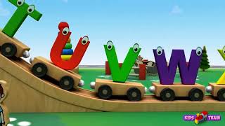 ABC Songs for Children | An Alphabet Train | Learning Upper Case Letters (Reuploaded)