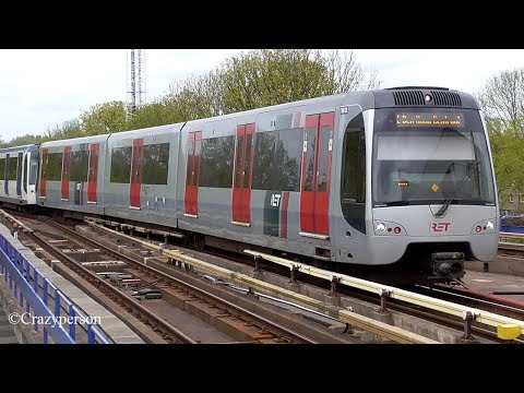 RET metro combi (R)SG3 en 2X type-B op Slinge Rotterdam #RNET #RandstadRail