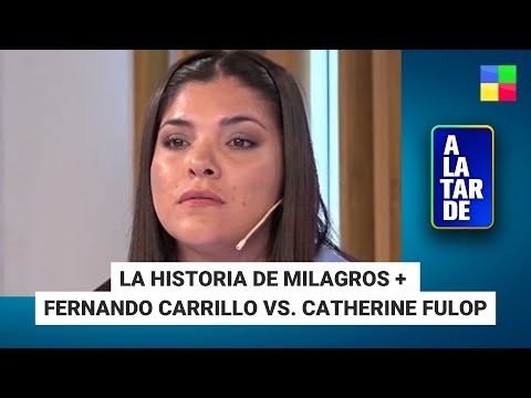 La historia de Milagros + Fernando Carrillo vs. Cathy Fulop #ALaTarde | Programa completo (23/01/26)