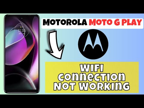 Motorola Moto G Play Wifi connection Not Working || How to solve the wifi connection issues (2024)