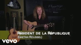 Cours de guitare - Résidents de la République (Rendu célèbre par Alain Bashung)