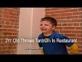 3Yr Old Throws Tantrum In Restaurant When He Can T Have Dessert Supernanny