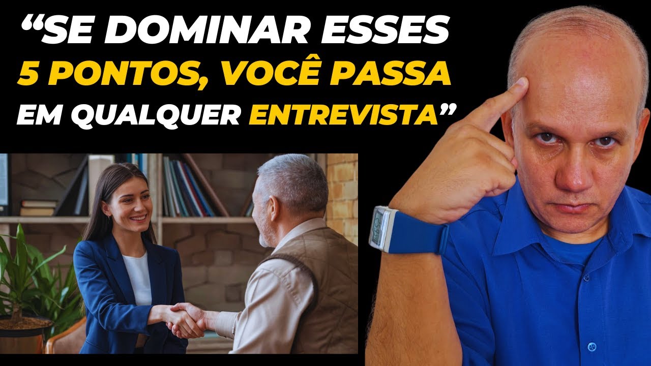 5 Dicas RÁPIDAS P/ Melhorar sua COMUNICAÇÃO na Entrevista de EMPREGO