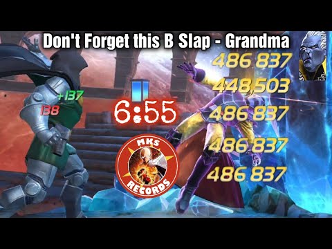 6:55 - Doom B Slap - Grandmaster Solo 🤣