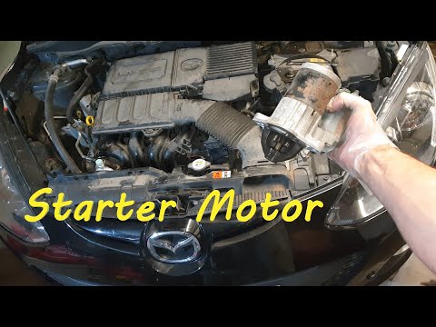 1.5 Mazda 2 Starter Motor Replacement Ts2