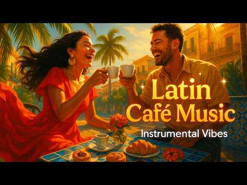 Latin Café Music Instrumental ☕ Uplifting Instrumental Latin Café Ambiance