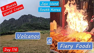 Jeju Island South Korea Tour Fiery Foods and Climbing a Volcano!