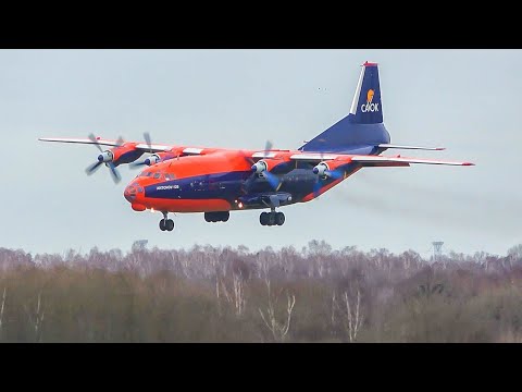 (4K) Epic Plane spotting afternoon at Eindhoven airport! An-12, KC-30M, Apache, etc.