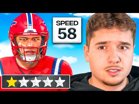 I Played the Career of the WORST Player in CFB 26!