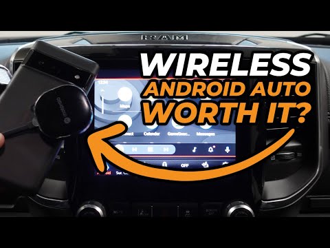 Motorola MA1 Wireless Android Auto Adapter Review in 2021 RAM HD Truck with 8.4-in Uconnect 4