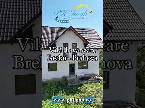 Vila de vanzare Brebu, Prahova — Video