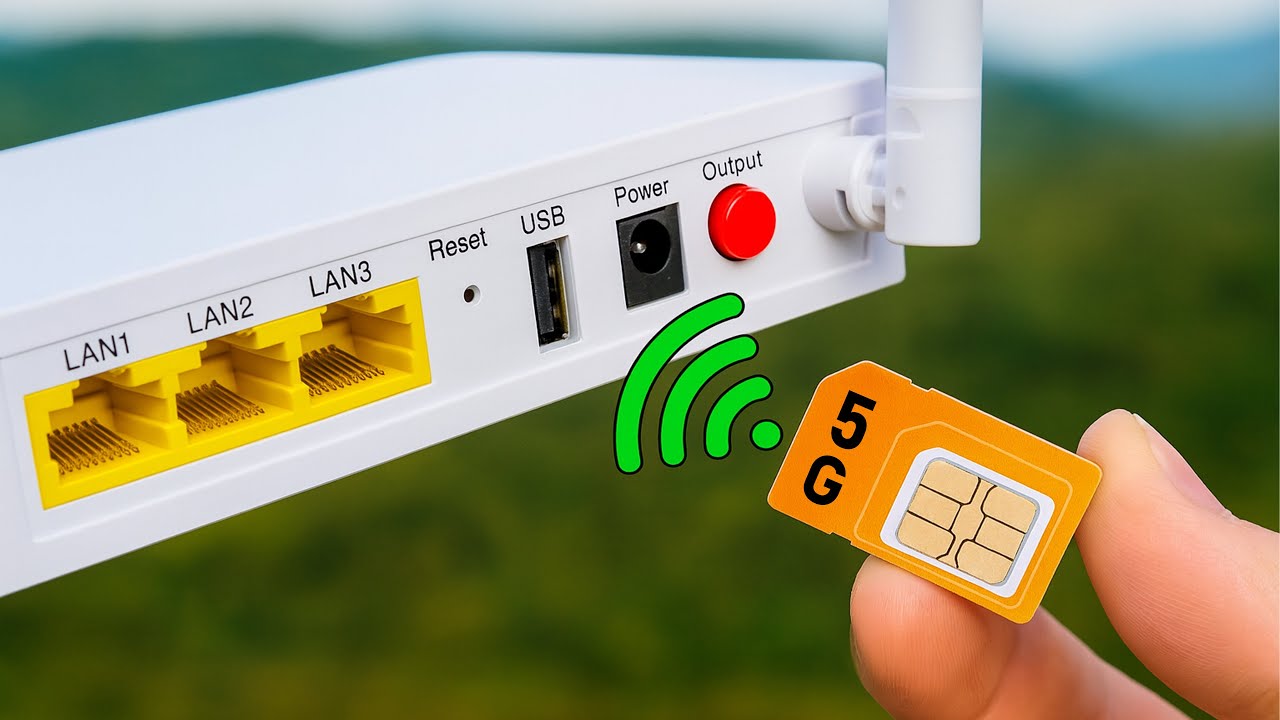 Billions of WiFi Users Don't Know This! Try Insert SIM Into Old Modem And It Will SHOCK You