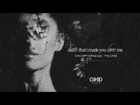 Ariana Grande - hate that i made you love me (mic feed from rehearsal)