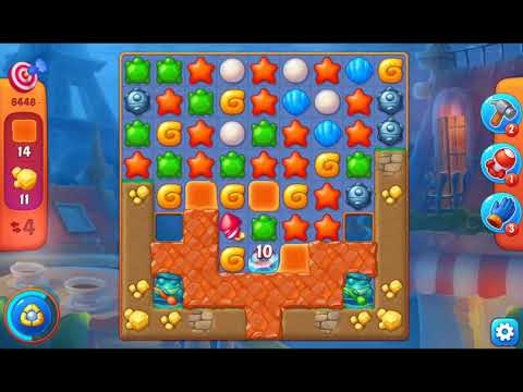 Fishdom 2021 - Challenge Level 6448   #playrix #fishdom #gaming