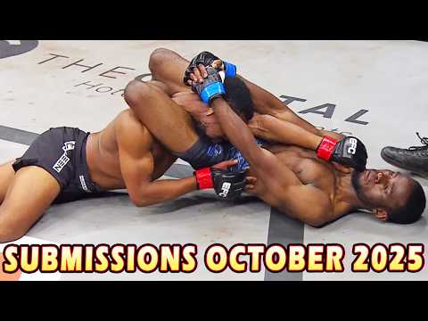 MMA Submissions of October 2025