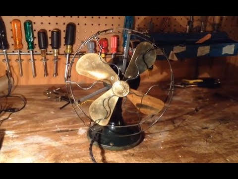 1923 Vintage/Antiker General Electric Whiz Ventilator