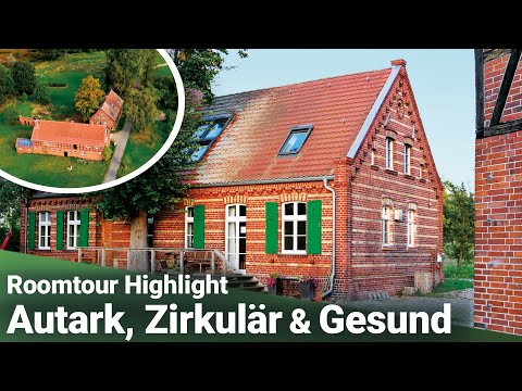 Wie man 150 Jahre Gebäude saniert? Ökologisch & Zirkulär. Holz, Lehm & Hanf // Roomtour Probewohnen
