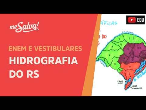 Hidrografia do RS - Geografia UFRGS - Me Salva!
