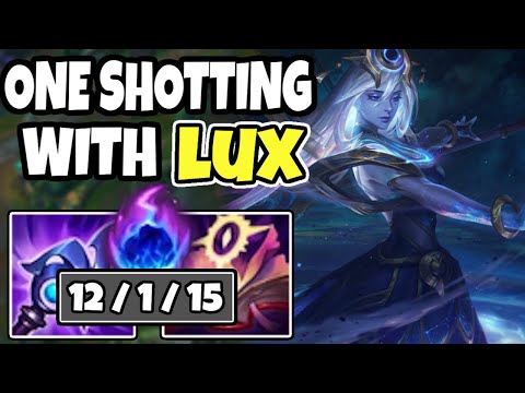 Carrying a Challenger game with LUX | Lux support | 13.19 - League of Legends