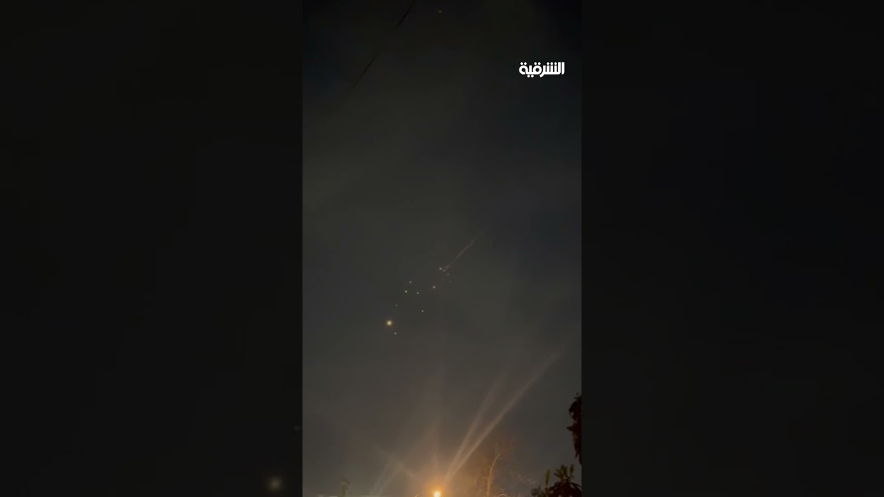 فيديو | صواريخ انشطارية في سماء تل أبيب