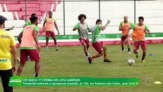 CSE enfrenta Jacuipense em duelo direto no Juca Sampaio - 02/05/2026