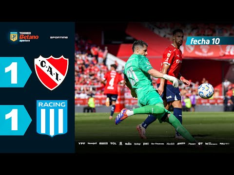 INDEPENDIENTE 1 - 1 RACING I Resumen del partido | #TorneoBetano Apertura 2025