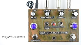 Video thumbnail for Industrialectric Generator 7446 Fuzz Tremolo Ring Modulator by Pedal of the Day