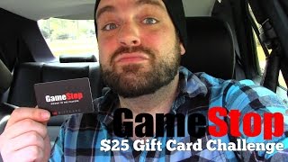 GameStop $25 Gift Card Challenge | RGT 85