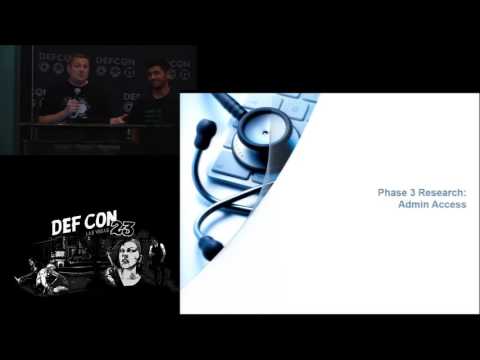 DEF CON 23 - Scott Erven and Mark Collao -Medical Devices: Pwnage and Honeypots