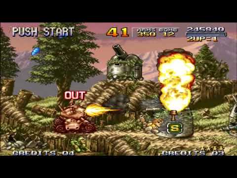 All Metal Slug 1,2,3,4,5,6,X Full Game Walkthrough Playthrough Speedrun Longplay