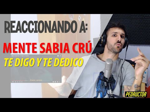 REACCIONANDO A MENTE SABIA CRÚ TE DIGO Y TE DEDICO!!! UNA OBRA DE ARTE!!! BARRRRRRBARIDAD 🤯🤯🔥🔥🔥🔥🔥
